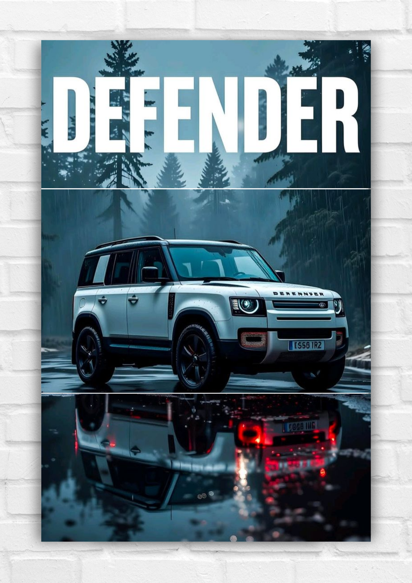 # Defender split poster
